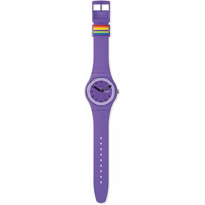 Montre Homme Swatch PROUDLY VIOLET (Ø 41 mm)