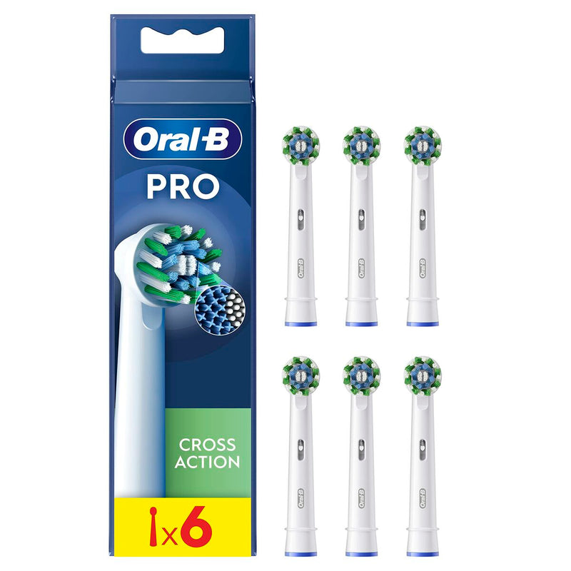 Tête de rechange Oral-B Pro Cross Action 6 Unités