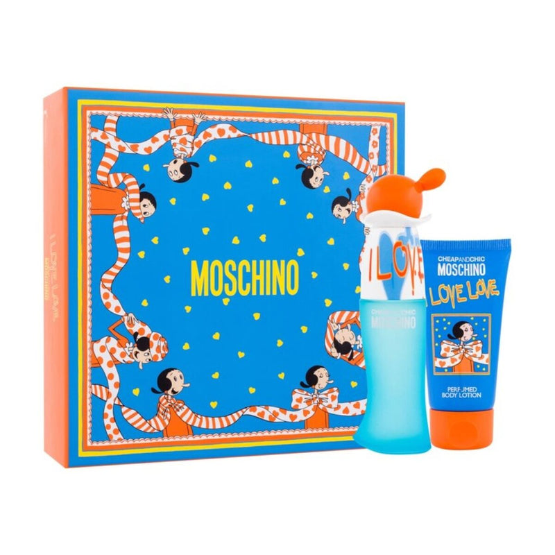 Set de Parfum Femme Moschino I Love Love 2 Pièces