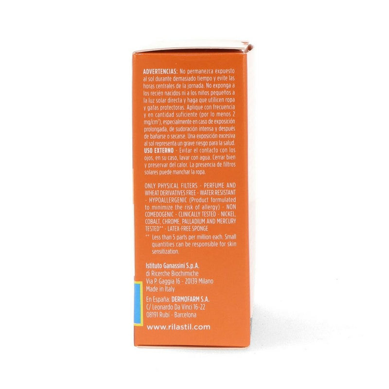 Poudres Compactes de Bronzage Rilastil Sun System Spf 50+ Doré (10 g)