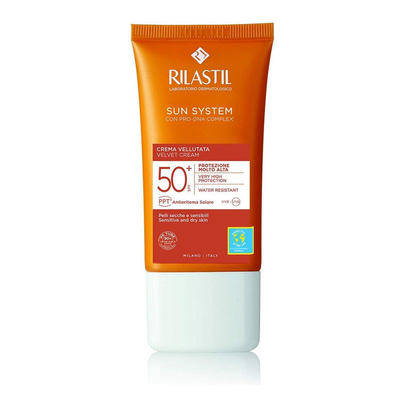 Crème Solaire Avec Couleur Rilastil Sun System Spf 50+ (50 ml)