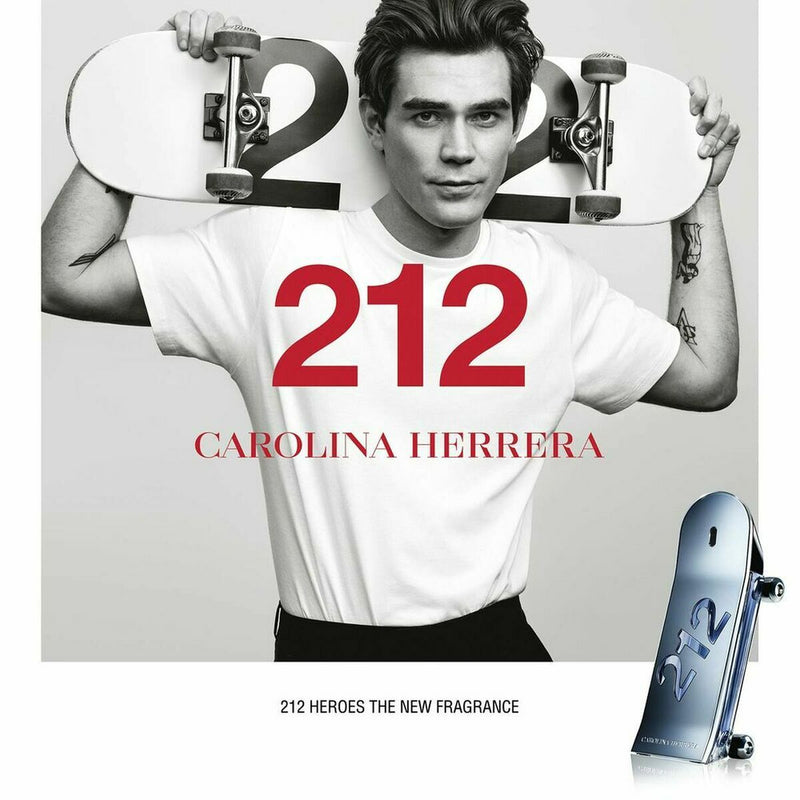 Parfum Homme Carolina Herrera 212 Men Heroes Forever Young 90 ml