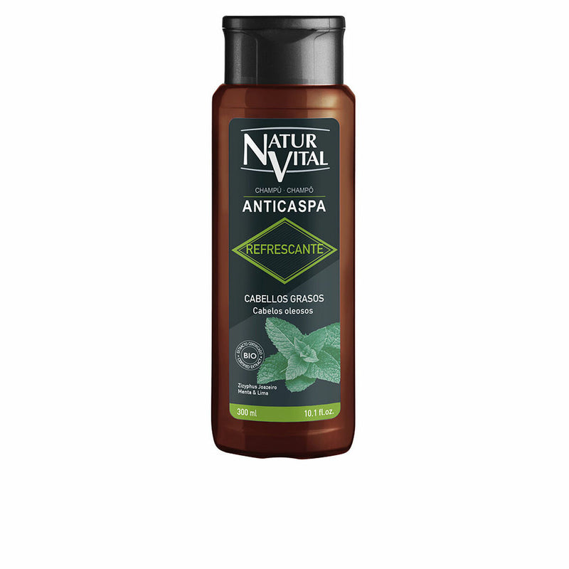 Shampooing antipelliculaire Naturvital Rafraîchissant (300 ml)