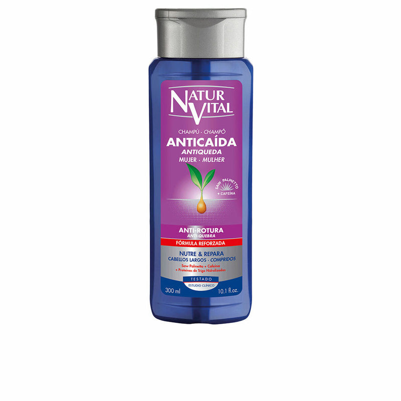 Shampoing Anti-chute et Anti-cassure Naturvital (300 ml)