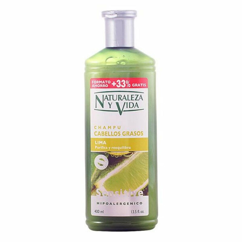 Shampoing Purifiant Sensitive Naturvital (400 ml)