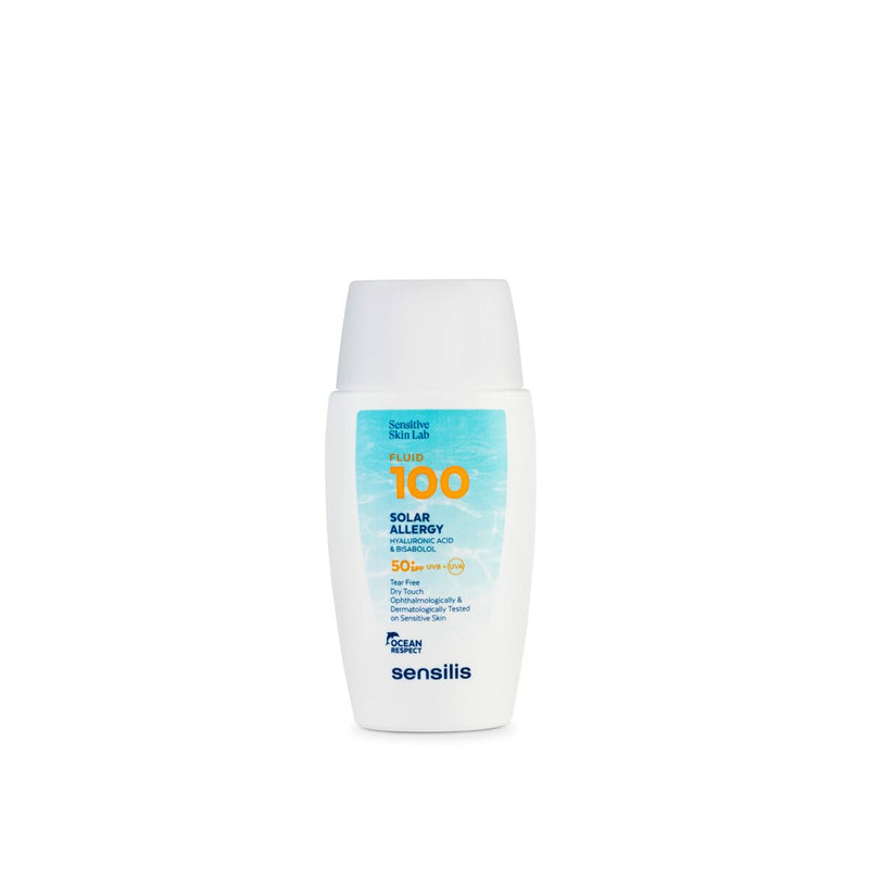 Protecteur Solaire Fluide Sensilis Peau allergique Spf 50 (40 ml)