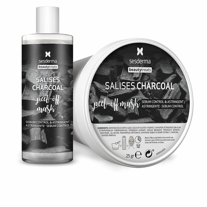 Masque facial Peel Off Sesderma Beauty Treats Salises Charcoal (75 ml) (25 gr)