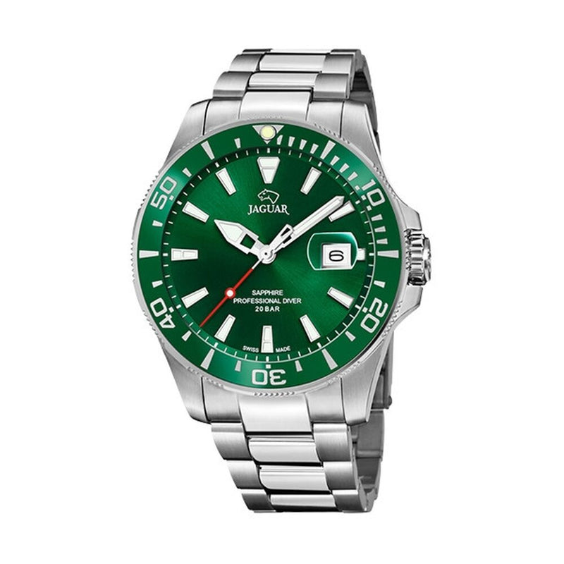 Montre Homme Jaguar J860/B Vert Argenté