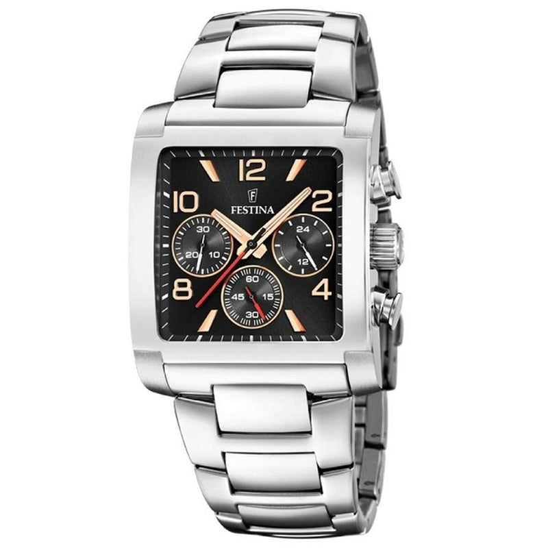 Montre Homme Festina F20652/4 Noir Argenté