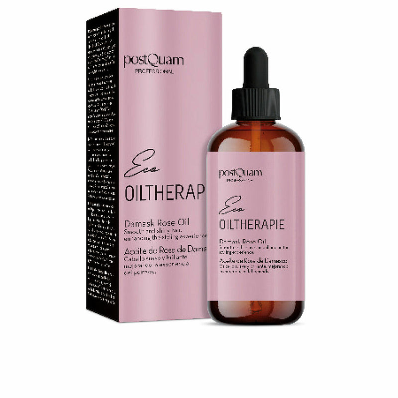 Huile dure Postquam Eco Oiltherapie Cheveux abîmés Huile de rose de Damas (100 ml)