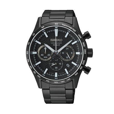 Montre Homme Seiko SSB415P1 Noir