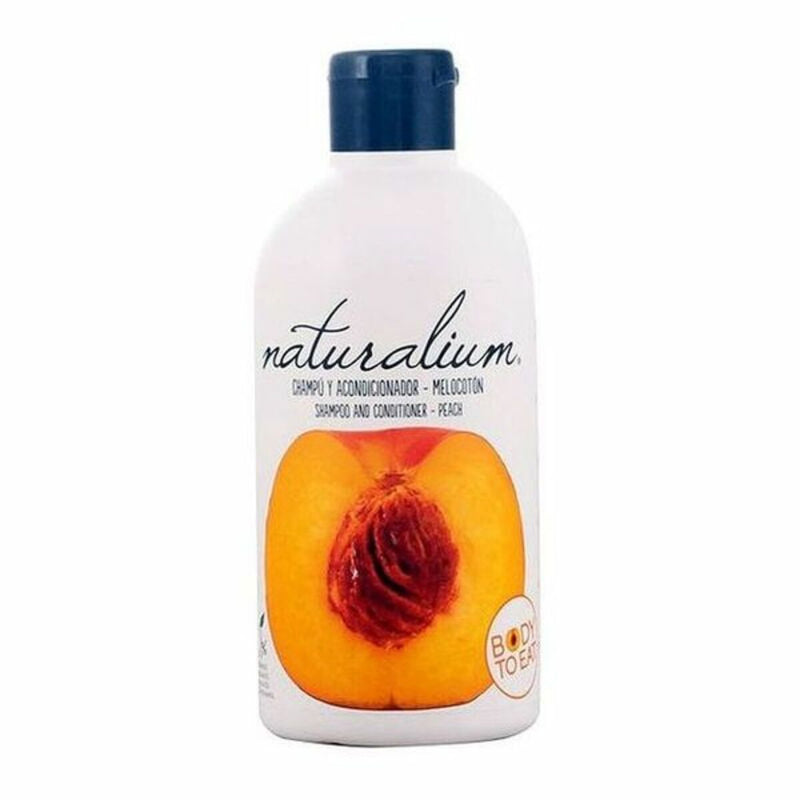 2-in-1 shampooing et après-shampooing Peach Naturalium (400 ml)