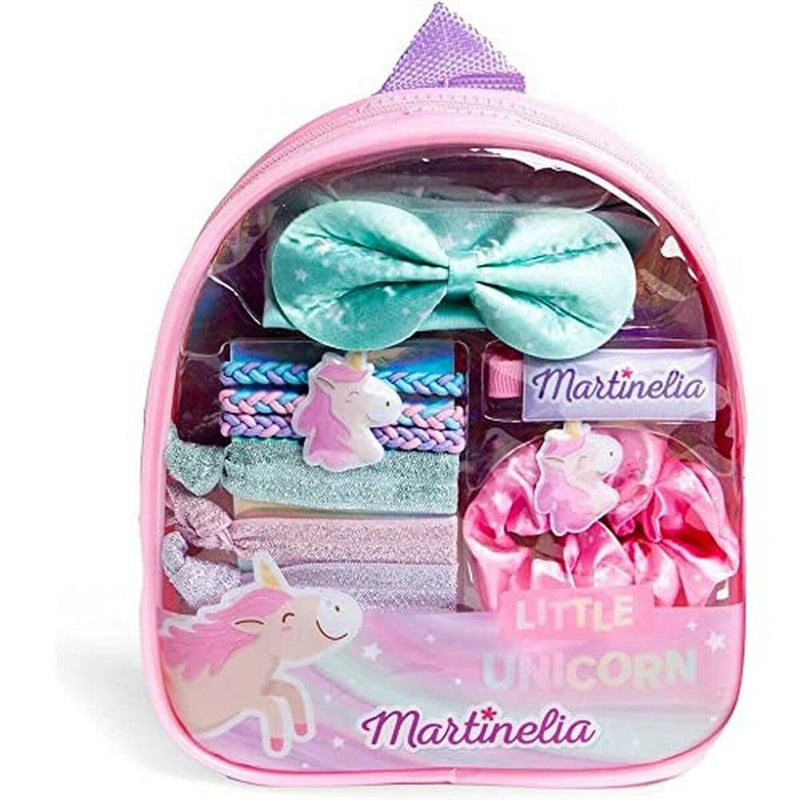 Sac à Dos pour Enfants avec Accessoires pour les Cheveux Martinelia Little Unicorn