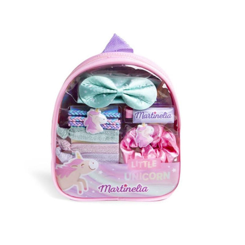 Sac à Dos pour Enfants avec Accessoires pour les Cheveux Martinelia Little Unicorn