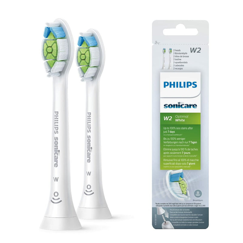 Tête de rechange Philips HX6062/10 2 Unités Blanc