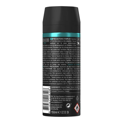 Spray déodorant Apollo Axe Apollo (150 ml)