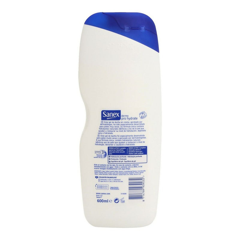 Gel Douche Hydratant Sanex 600 ml