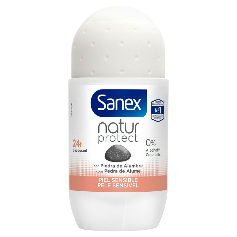 Déodorant Roll-On Sanex Natur Protect Peau sensible 50 ml