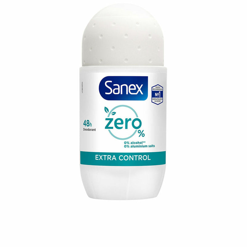 Déodorant Roll-On Sanex Zero Extra Control 48 heures 50 ml