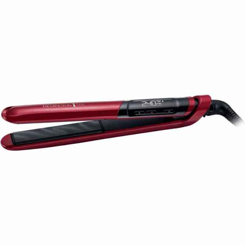 Lisseur à cheveux Remington S9600 Rouge Noir