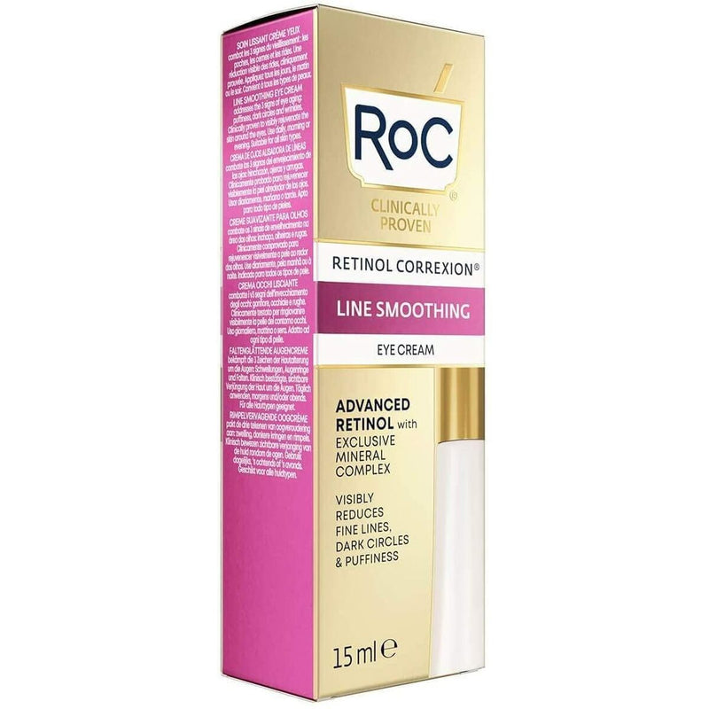 Crème pour le contour des yeux Roc Line Smoothing Rétinol (15 ml)