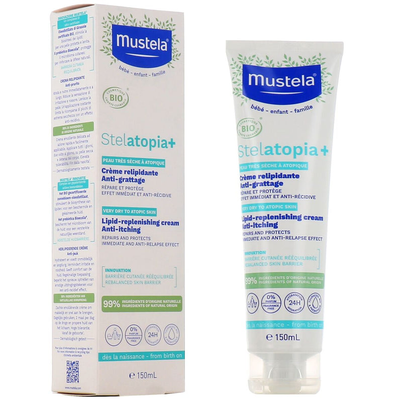 Crème Réparatrice pour Bébés Mustela Stelatopia + 150 ml