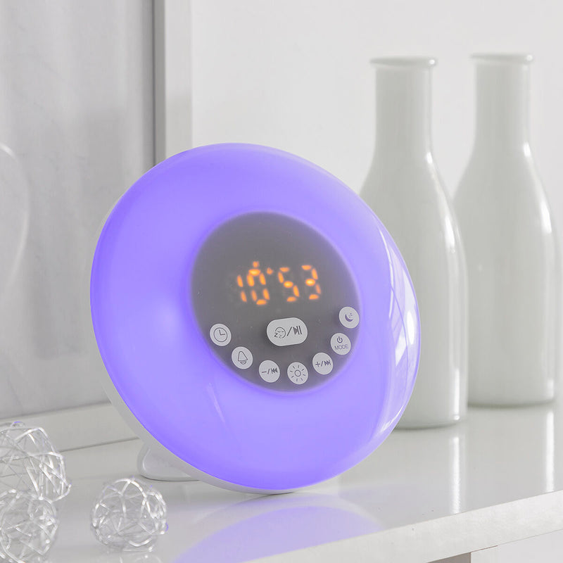 Réveil matin rechargeable avec enceinte Slockar InnovaGoods