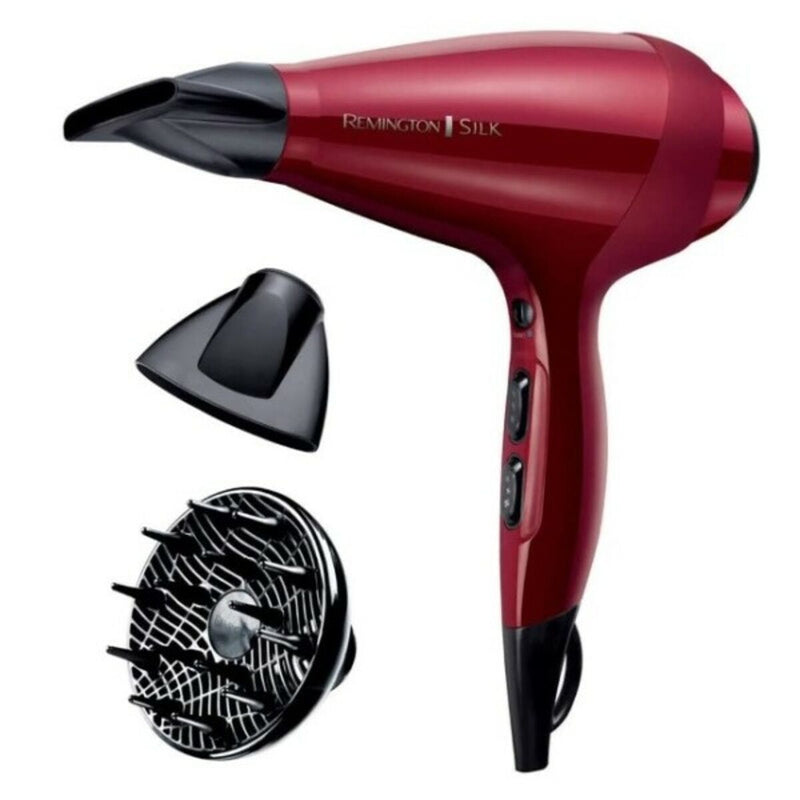 Sèche-cheveux Remington AC Silke 2400W Rouge